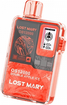 Lost Mary OS12000 POD-1 "Double Apple Ice / Двойное яблоко лёд" 20