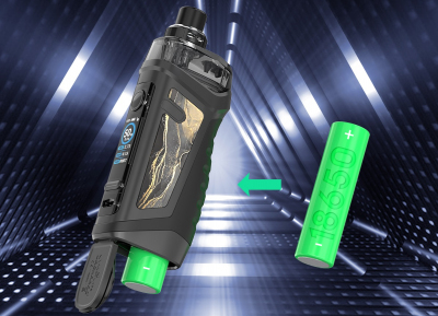 Vandy Vape JACKAROO 18650 POD Kit (Obsidian Black)